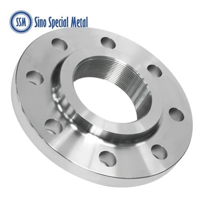 DIN 2565 2566 2567 2568 2569 ASME SA105 ASTM A350 LF2 Carbon Steel Threaded Flanges Nrog caj dab