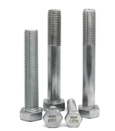 Nickel Alloy Bolts|Monel 400 / C276 Hex Bolts